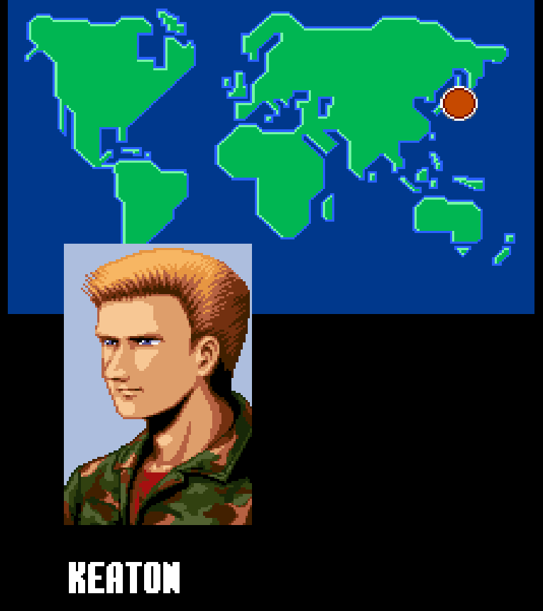 Aero Fighters - Keaton -