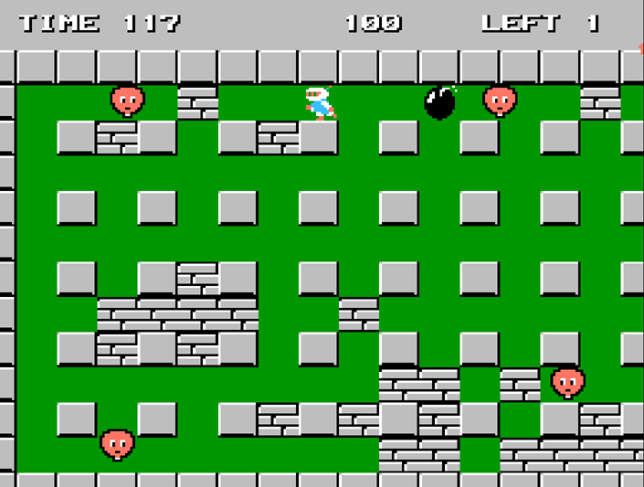 Jugando Bomber Man