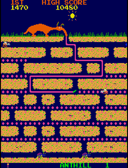 Jugando a Anteater