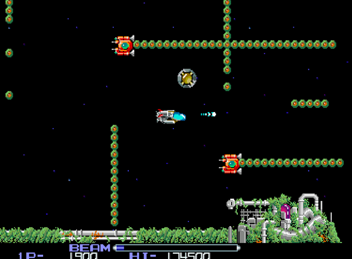 Jugando a R-Type