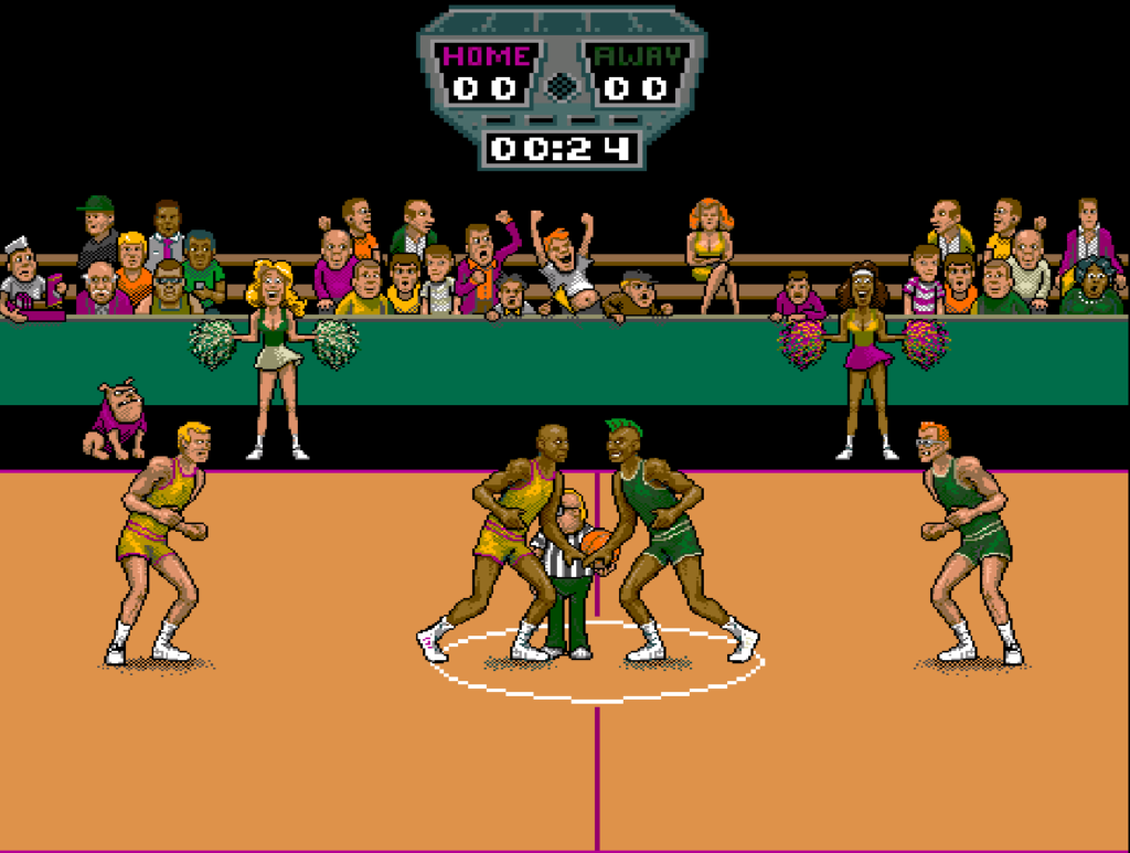 Arch Rivals empieza el juego